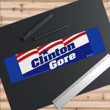 Load image into Gallery viewer, Bill Clinton and Al Gore 1992 Campaign Poster Bumper Sticker