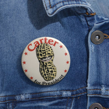 Load image into Gallery viewer, Carter for President 1976 Peanut Brigade Pin
