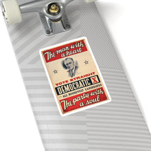 Load image into Gallery viewer, FDR "The Man with a Heart - The Party with a Soul" 1940 Campaign Sticker