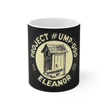 Load image into Gallery viewer, "Sponsored By Eleanor" Outhouse 1940 Anti-FDR 11oz Mug