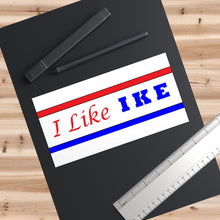 Load image into Gallery viewer, I Like Ike Re-Created 1952 Bumper Sticker