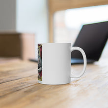 Load image into Gallery viewer, Abraham Lincoln and Andrew Johnson 1864 Campaign Banner Mug