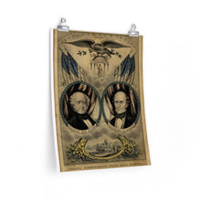 Load image into Gallery viewer, Martin Van Buren / Charles F. Adams 1848 Free Soil Banner Poster