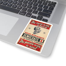 Load image into Gallery viewer, FDR "The Man with a Heart - The Party with a Soul" 1940 Campaign Sticker