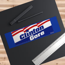 Load image into Gallery viewer, Bill Clinton and Al Gore 1992 Campaign Poster Bumper Sticker