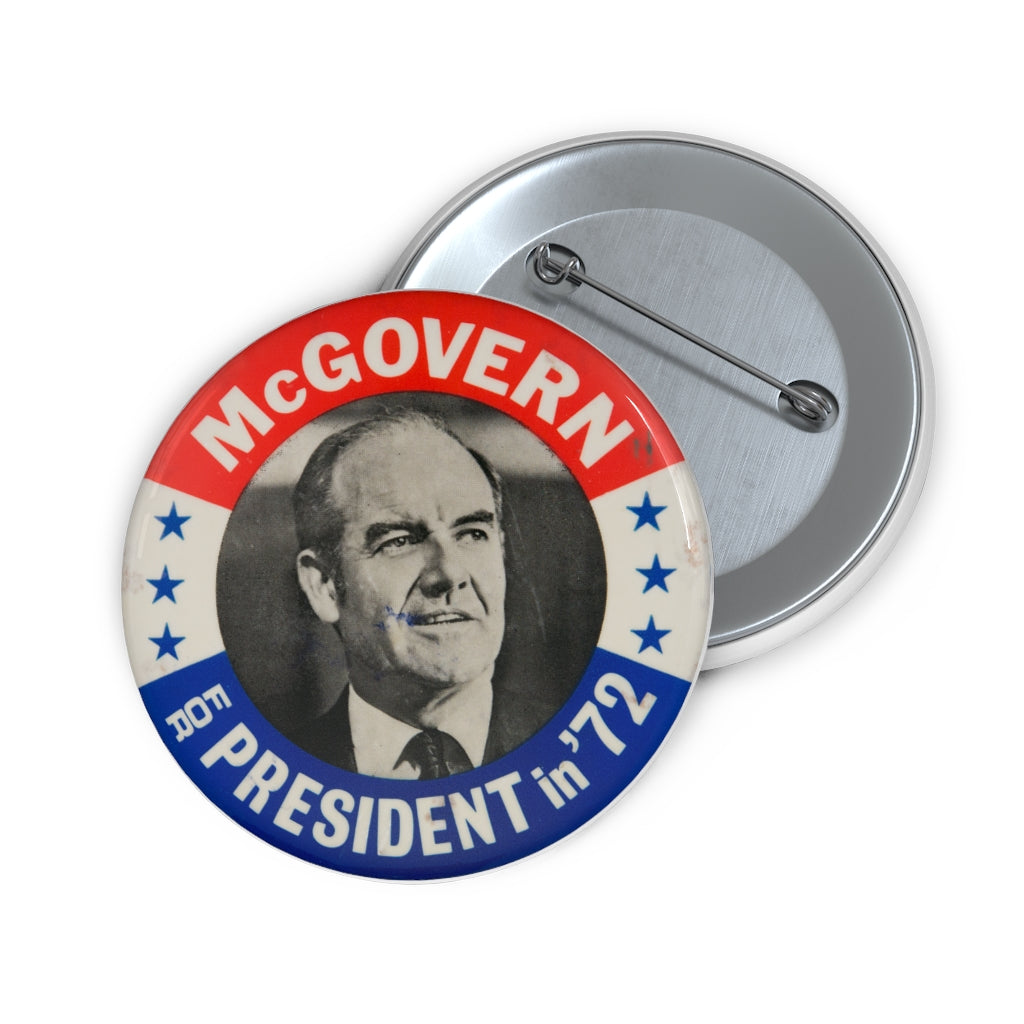 George McGovern 1972 Campaign Pin