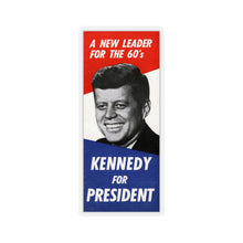 Load image into Gallery viewer, JFK: A New Leader for the 60s Sticker