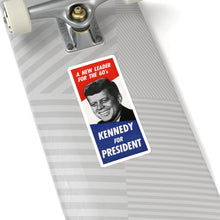 Load image into Gallery viewer, JFK: A New Leader for the 60s Sticker