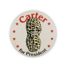 Load image into Gallery viewer, Carter for President 1976 Peanut Brigade Pin Sticker