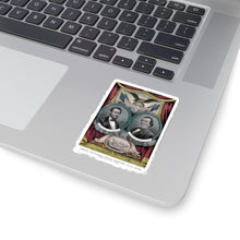 Load image into Gallery viewer, Abraham Lincoln and Andrew Johnson 1864 Campaign Banner Sticker