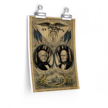 Load image into Gallery viewer, Martin Van Buren / Charles F. Adams 1848 Free Soil Banner Poster