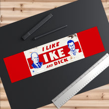 Load image into Gallery viewer, I Like Ike and Dick 1952 Campaign License Plate Bumper Sticker