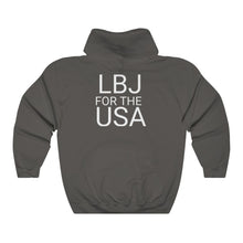 Load image into Gallery viewer, "LBJ for the USA" 1964 Campaign Poster Hoodie