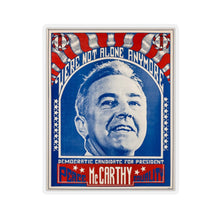 Load image into Gallery viewer, Eugene McCarthy 1968 Primary "We're Not Alone Anymore" Sticker