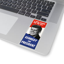 Load image into Gallery viewer, JFK: A New Leader for the 60s Sticker
