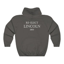 Load image into Gallery viewer, Abraham Lincoln and Andrew Johnson 1864 Campaign Banner Hoodie