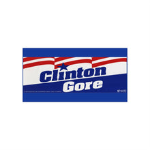 Load image into Gallery viewer, Bill Clinton and Al Gore 1992 Campaign Poster Bumper Sticker
