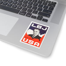 Load image into Gallery viewer, LBJ for the USA 1964 Campaign Sticker