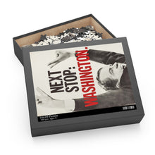 Load image into Gallery viewer, Next Stop: Washington 1968 Richard Nixon Campaign Poster Puzzle (500 Pieces)