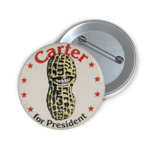 Load image into Gallery viewer, Carter for President 1976 Peanut Brigade Pin