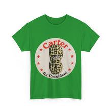 Load image into Gallery viewer, Carter for President 1976 Peanut Brigade Pin Unisex Heavy Cotton T-Shirt
