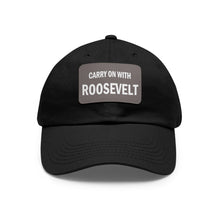Load image into Gallery viewer, Carry On With Roosevelt FDR 1940 Campaign Hat
