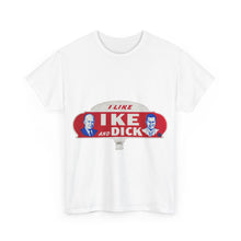 Load image into Gallery viewer, I Like Ike and Dick 1952 Campaign License Plate T-Shirt
