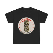 Load image into Gallery viewer, Carter for President 1976 Peanut Brigade Pin Unisex Heavy Cotton T-Shirt
