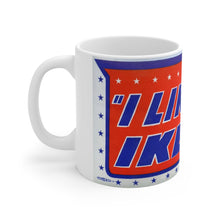 Load image into Gallery viewer, I Like Ike 1952 Eisenhower Campaign 11 oz Mug
