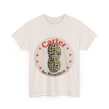 Load image into Gallery viewer, Carter for President 1976 Peanut Brigade Pin Unisex Heavy Cotton T-Shirt
