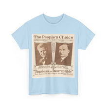 Load image into Gallery viewer, Robert M. La Follette &quot;The People&#39;s Choice&quot; 1924 Campaign Poster Unisex Heavy Cotton T-Shirt
