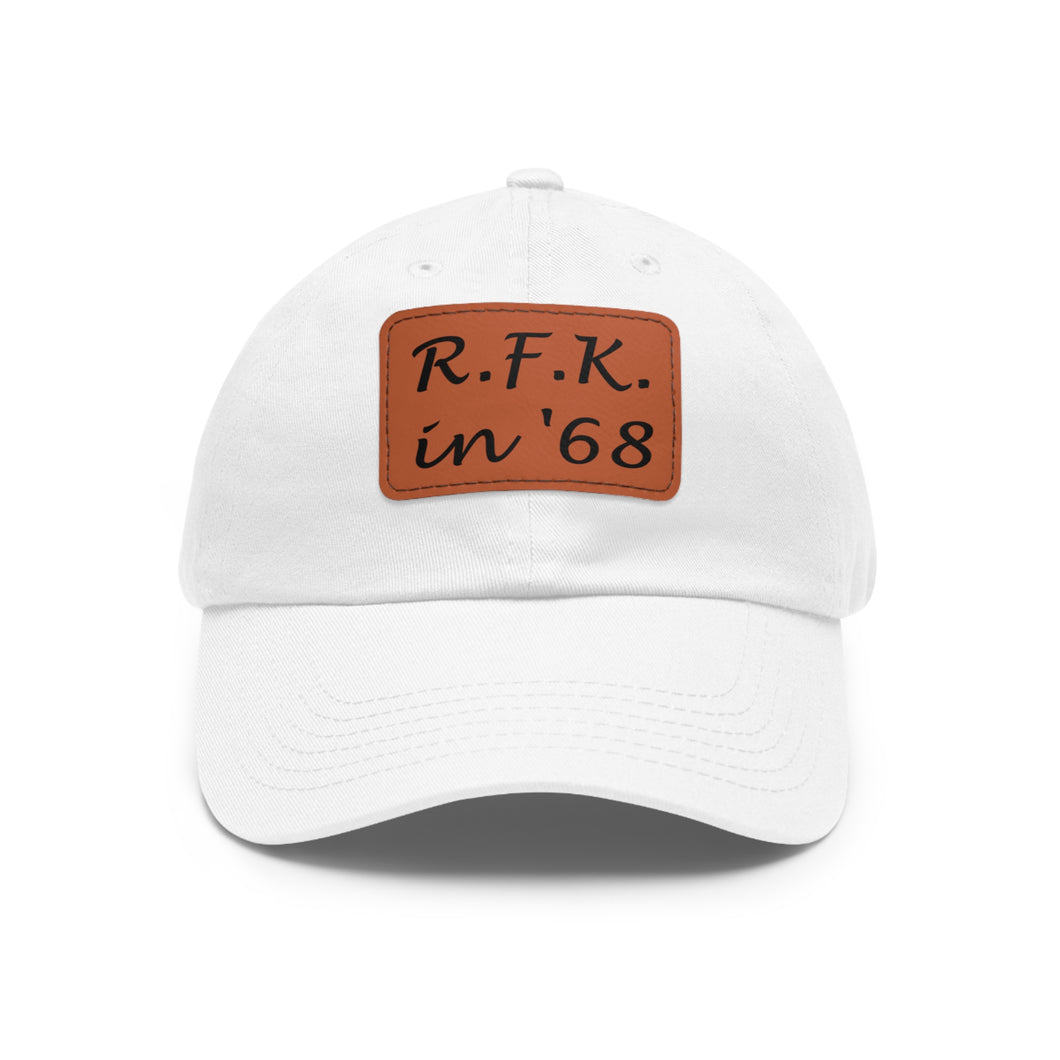 R.F.K. in '68 Hat