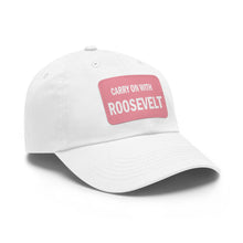 Load image into Gallery viewer, Carry On With Roosevelt FDR 1940 Campaign Hat
