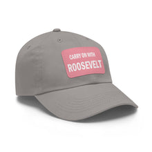 Load image into Gallery viewer, Carry On With Roosevelt FDR 1940 Campaign Hat
