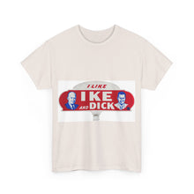 Load image into Gallery viewer, I Like Ike and Dick 1952 Campaign License Plate T-Shirt
