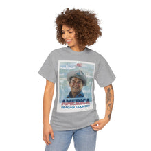 Load image into Gallery viewer, America: Reagan Country 1980 Campaign Poster Unisex Heavy Cotton T-Shirt
