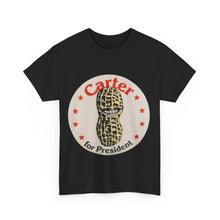 Load image into Gallery viewer, Carter for President 1976 Peanut Brigade Pin Unisex Heavy Cotton T-Shirt
