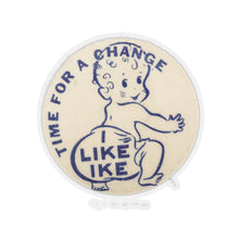 Load image into Gallery viewer, &quot;Time for a Change - I Like Ike&quot; 1952 Campaign Sticker
