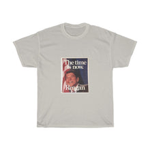 Load image into Gallery viewer, Ronald Reagan The Time is Now 1980 Campaign Unisex Heavy Cotton T-Shirt

