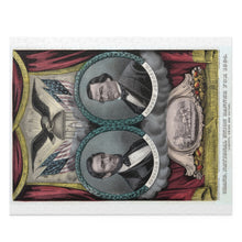 Load image into Gallery viewer, Abraham Lincoln and Andrew Johnson 1864 Campaign Banner Puzzle (500 pieces)
