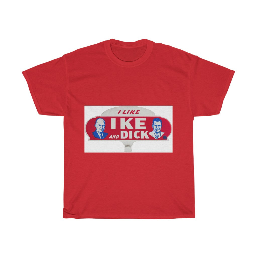 I Like Ike and Dick 1952 Campaign License Plate T-Shirt