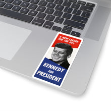 Load image into Gallery viewer, JFK: A New Leader for the 60s Sticker
