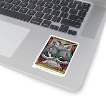 Load image into Gallery viewer, Abraham Lincoln and Andrew Johnson 1864 Campaign Banner Sticker
