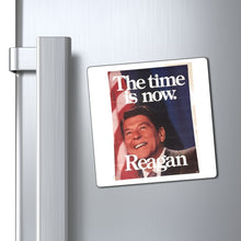 Load image into Gallery viewer, Ronald Reagan &quot;The Time is Now&quot; 1980 Campaign Poster Magnet
