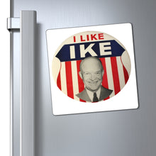 Load image into Gallery viewer, I Like Ike 1952 Campaign Button Magnet
