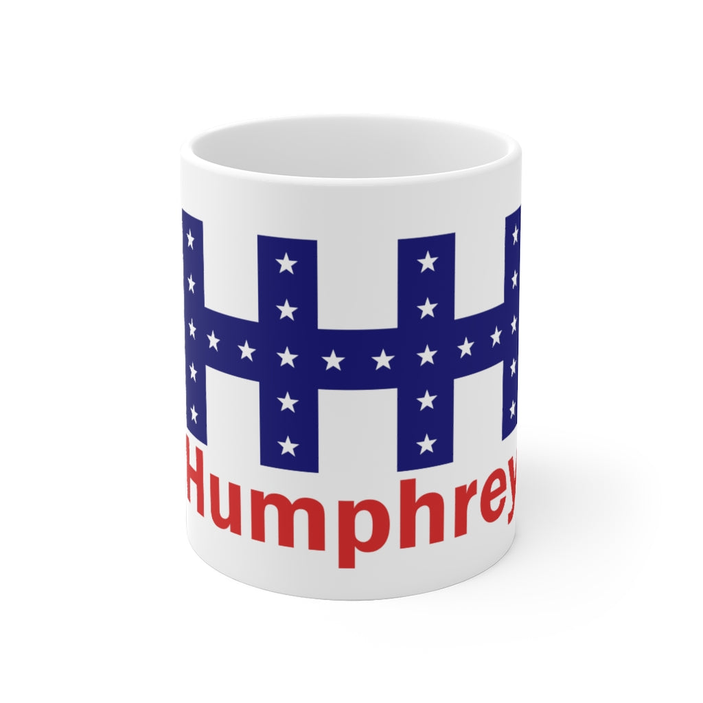 Hubert Humphrey 1968 HHH Logo 11oz Mug